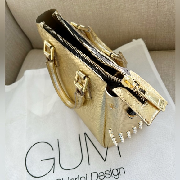 GUM Gianni Chiarini Gold Hand Purse - Picture 4 of 11